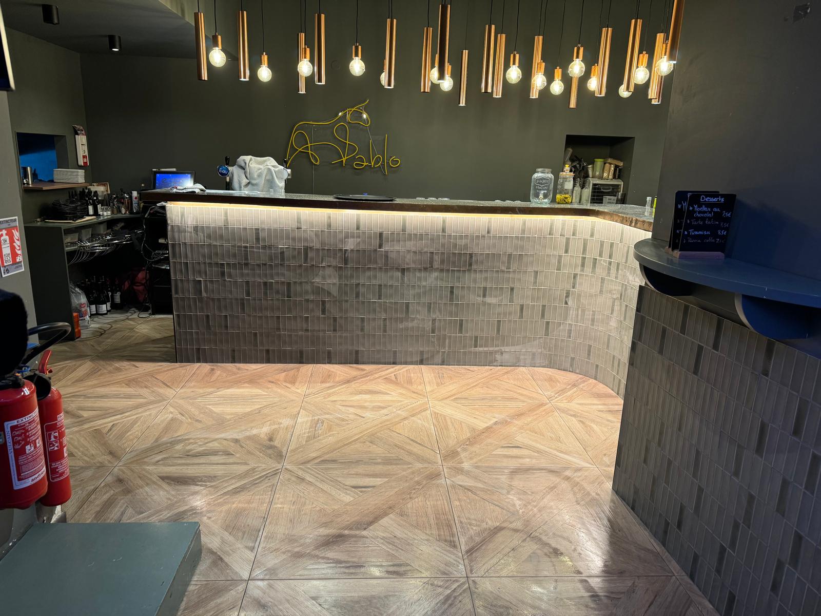 Après, pièce rénovée Mazari Construction